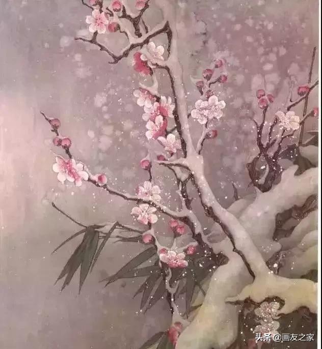 工笔梅花教学,工笔梅花设色技巧