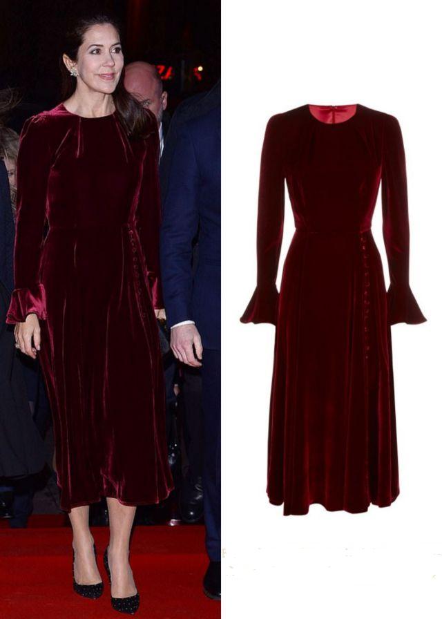 丹麦王储妃唐纳森穿衣图片,丹麦王储妃玛丽绿色西装