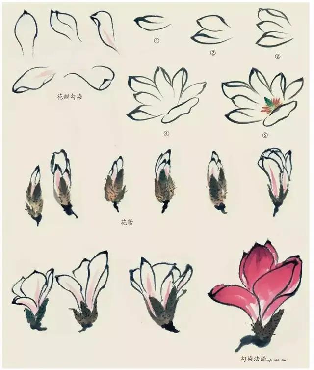 画国画不会画素描,画国画不会山石皴法