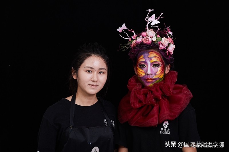 期末季｜北京化妆精英班迎来创意妆毕业考挑战