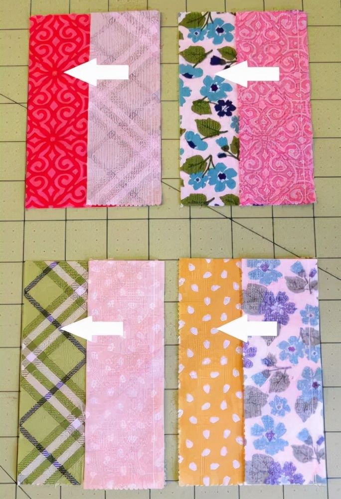 最简单的拼布被的方法,如何用碎布做成成品布