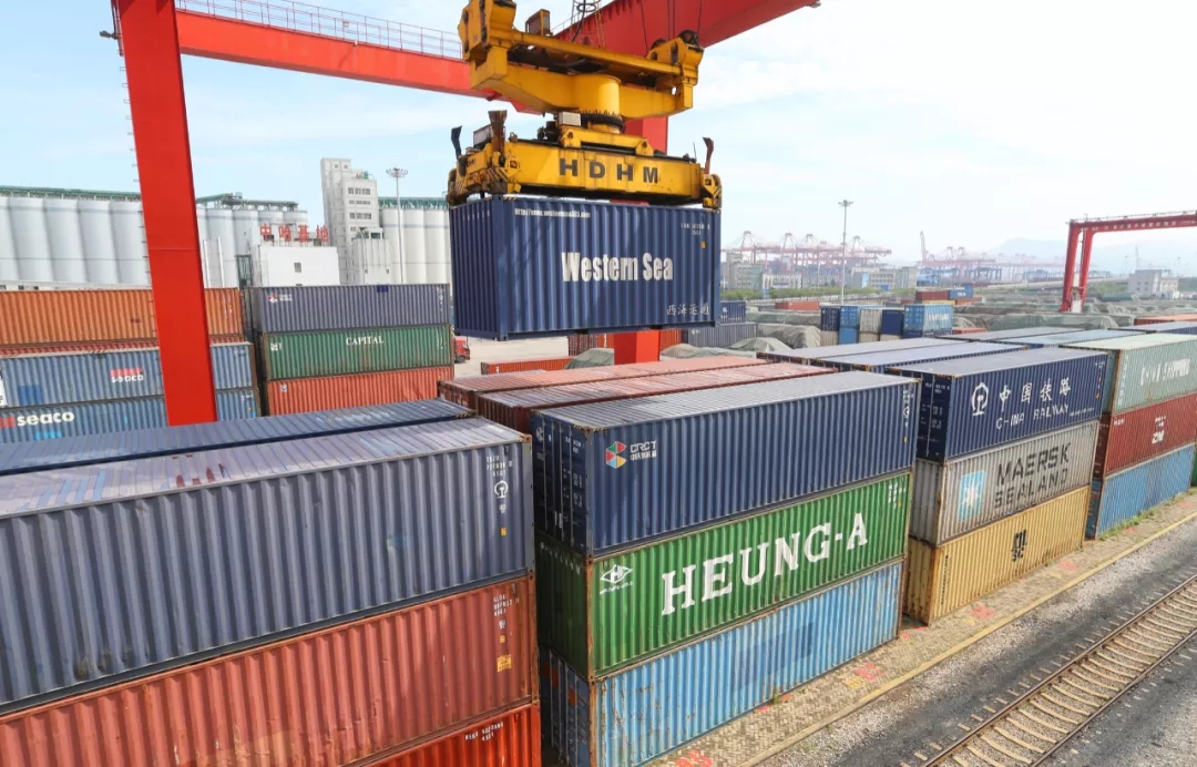 连云港港全面开启战略合作,连云港港的集装箱进出口业务流程