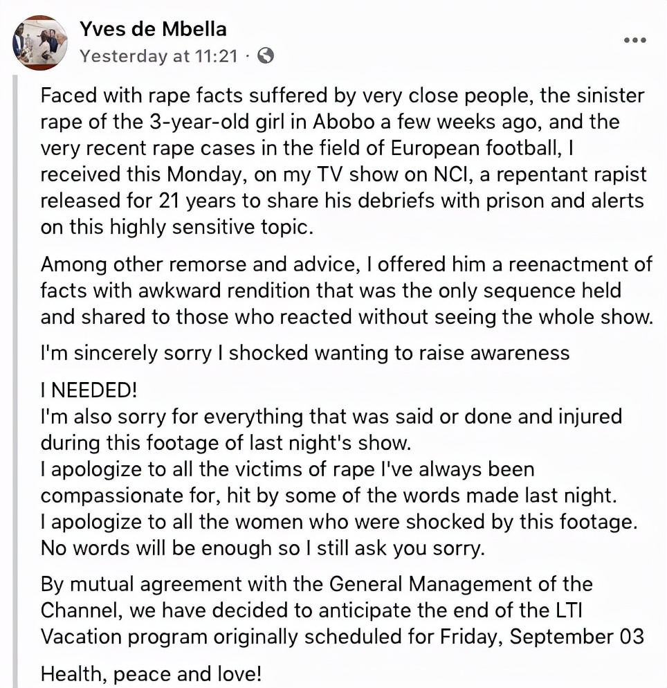 离谱！电视台竟邀请性侵犯上台“表演”性侵女性，被观众骂爆