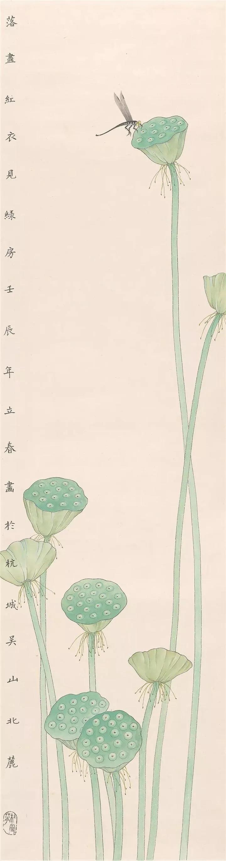 杜曼华花鸟作品欣赏,淡雅空灵杜曼华工笔花鸟作品40幅