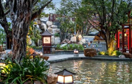 珠海斗门区御温泉的和服,假装在日本泡温泉