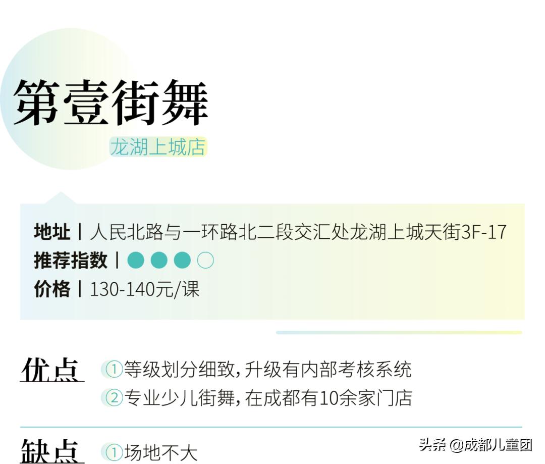 北门的舞蹈班,开学给孩子选舞蹈班