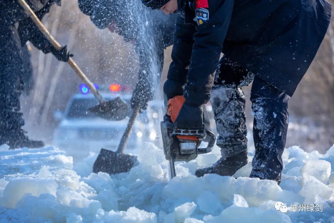 战严寒保安全促生产,战严寒护平安巴州