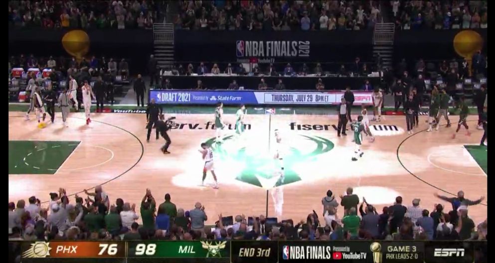 nba总决赛结束巅峰一战雄鹿vs太阳,nba总决赛太阳对阵雄鹿g6集锦