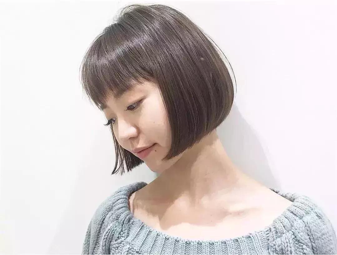 大脸国字脸适合的短发发型,大脸妹子最适合的四款发型