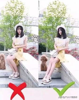 拍大长腿照技巧经验分享,拍长腿教程视频