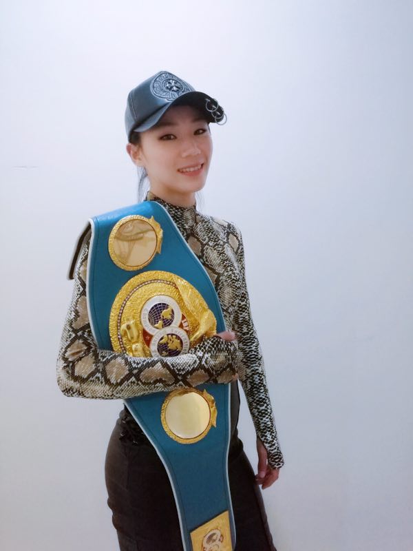 拳击女冠军蔡宗菊,蔡宗菊职业拳击世界冠军