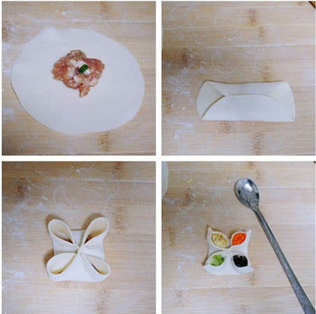 孩子不爱吃菜家长怎么做,好看又好吃的传统点心四喜蒸饺