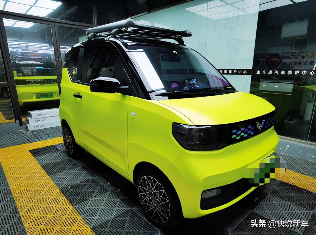 改装宏光miniev红色,装出腔调宏光miniev改装