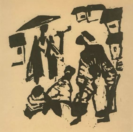 刀韵土风——丁德武湘西风情版画赏析