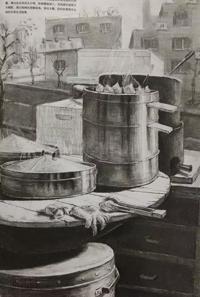 清华美院素描高分卷怎么画,清华美院高考素描