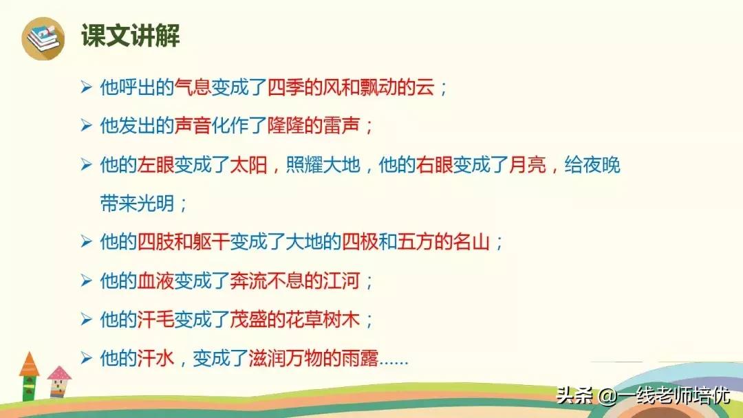 四上语文盘古开天地课文讲解视频,四年级上册12课盘古开天地动画片