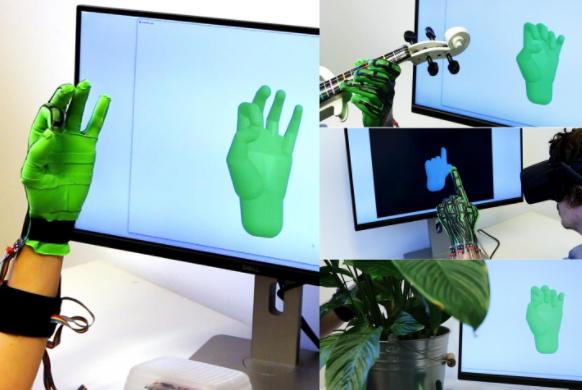 神奇的防手抖手套,捕捉手部动作
