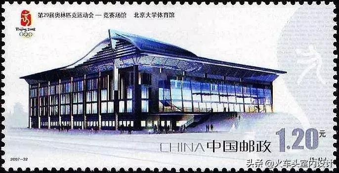 最早出现在新中国邮票上的体育馆,体育邮票