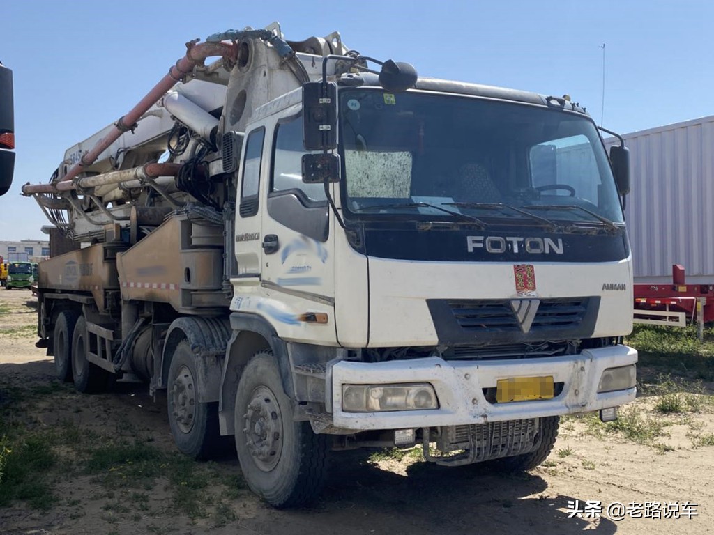 欧曼9.6米490马力自动挡货车,欧曼9米6520马力