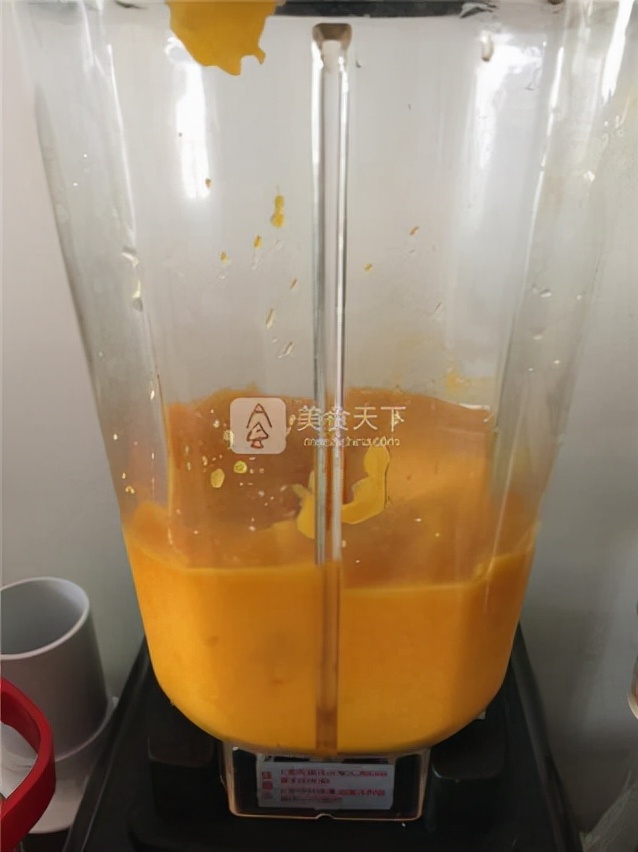 大口九芒果沙冰,芒果沙冰的画法