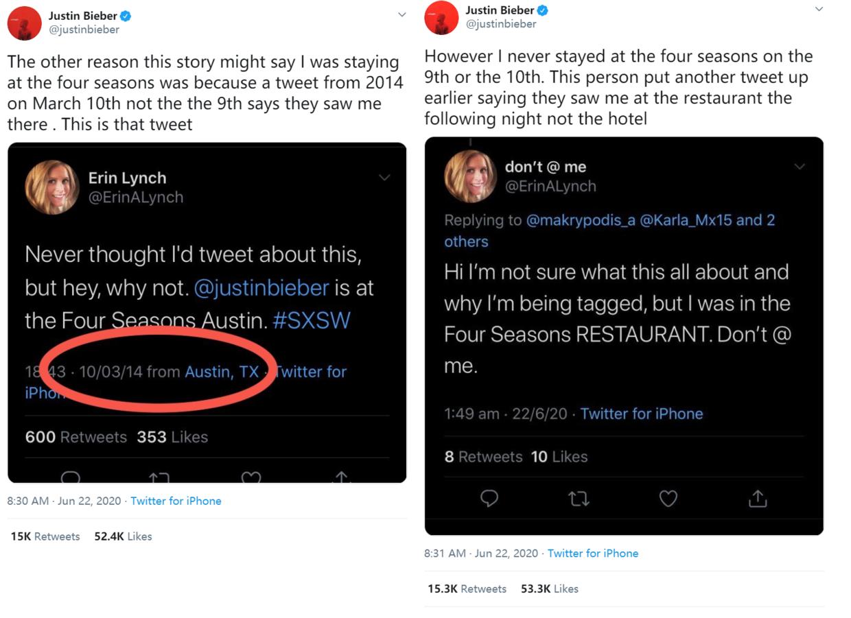 比伯遭粉丝指控,比伯回应被粉丝侵害