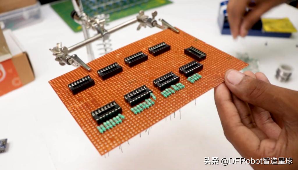 自制200000流明led灯,光立方的制作原理图