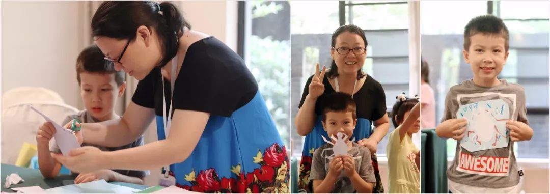 番薯汉桥夏令营进行时|书法剪纸绘画设计篮球和吃西瓜比赛