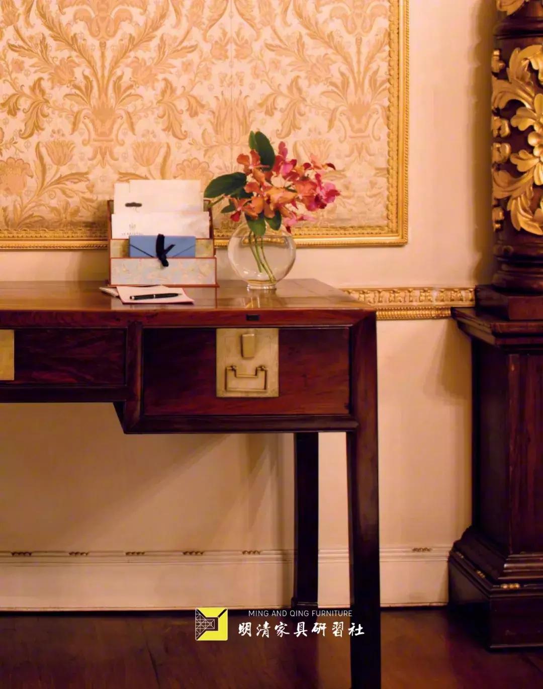 古典家具现代空间书房,古典家具与现代空间书房