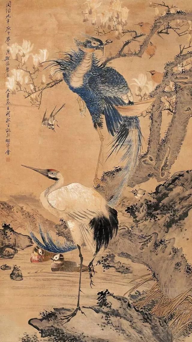潘天寿花鸟画欣赏 (潘天寿写意人物画欣赏)