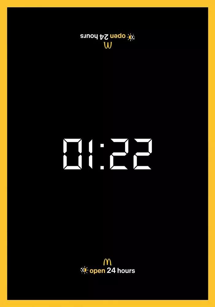 麦当劳经典平面广告,麦当劳甜筒广告海报图片