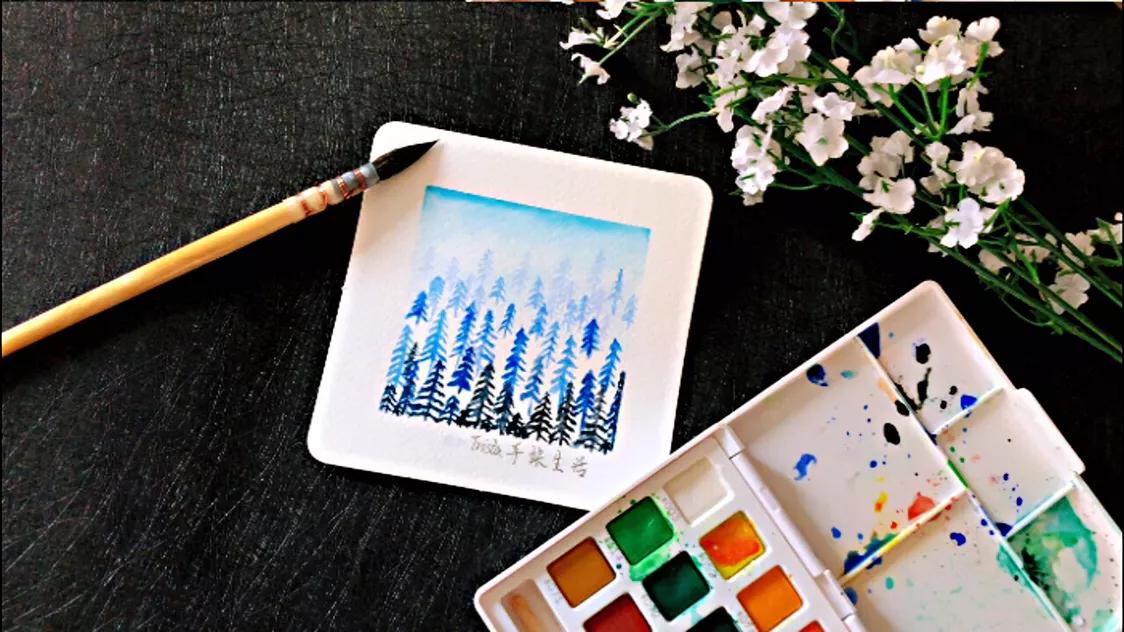 新手入坑水彩,水彩新手推荐什么颜料