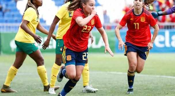 西班牙女足打瑞典女足,西班牙女足胜赞比亚