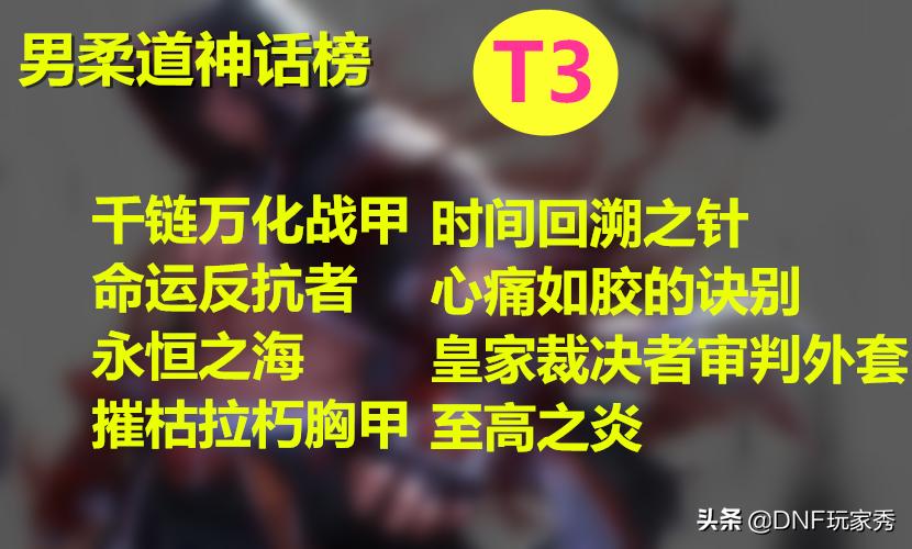 「神话天天鉴」第13期：男柔道神话榜，工作服耳环排第三