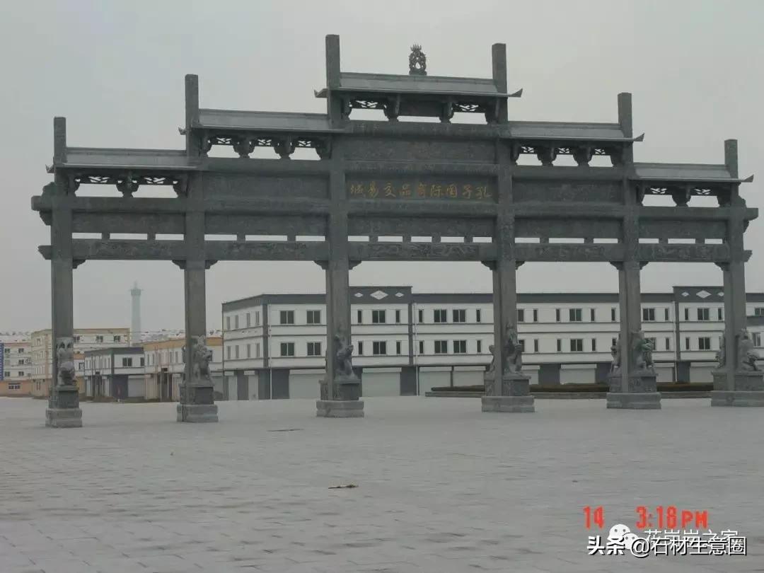 石牌坊石雕图片大全,各样式的石牌坊