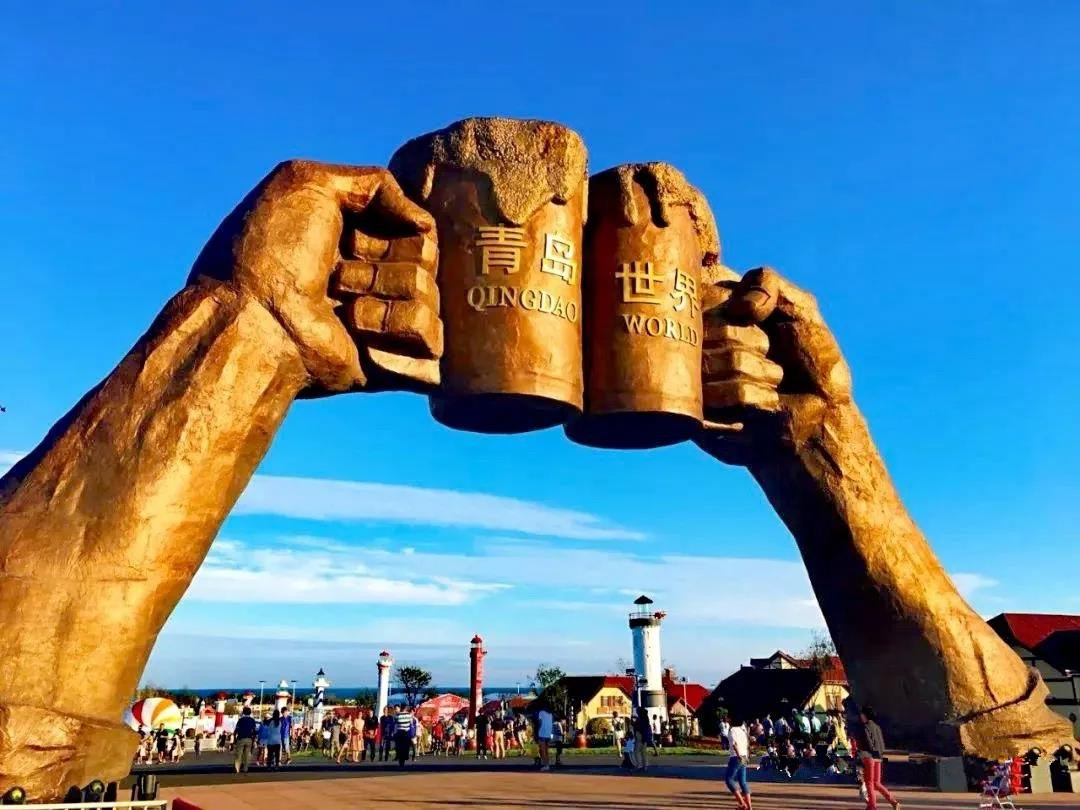 青岛啤酒街哪家啤酒正宗,青岛啤酒街德国妹子