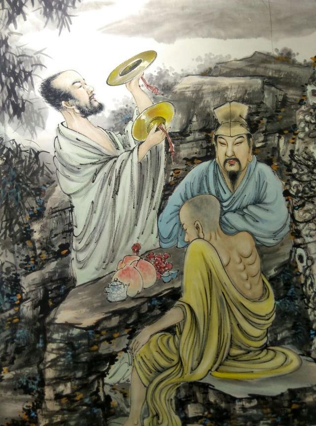 十八罗汉三十六座图,观音三尊十八罗汉