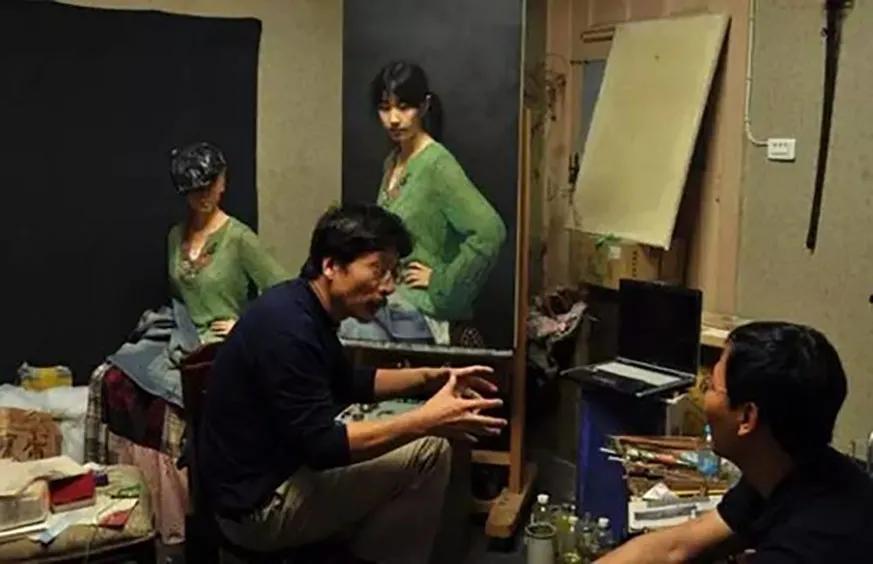 冷军天价画作品,马云收藏冷军画