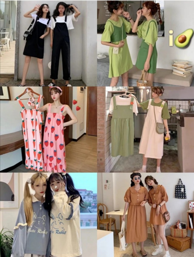 好看又平价的闺蜜装店铺,学生闺蜜装推荐