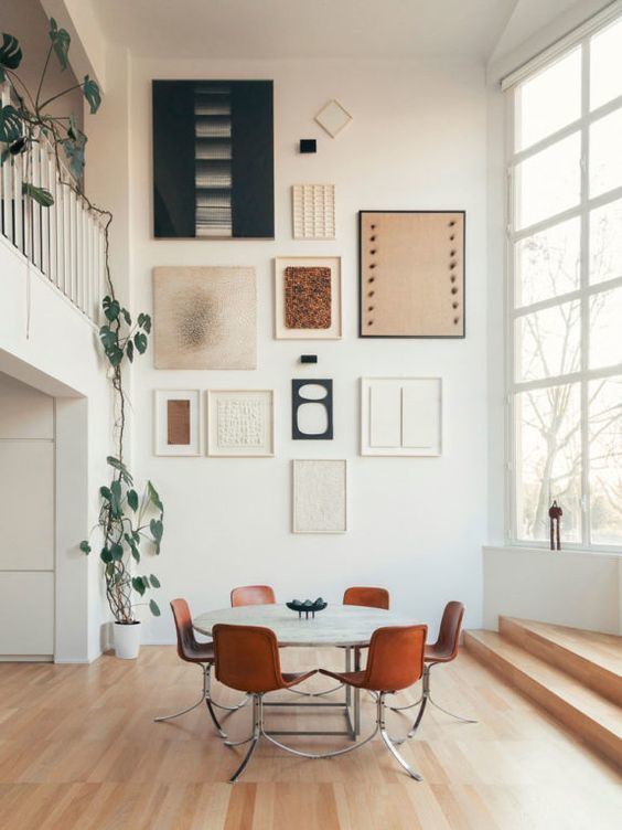 这才叫背景墙,摆放式照片墙