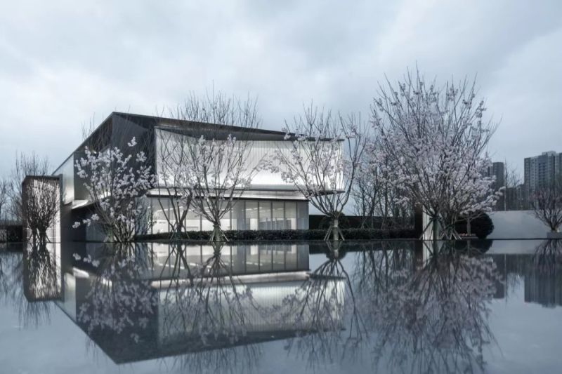 上海东原阅城现状,上海日清建筑景观