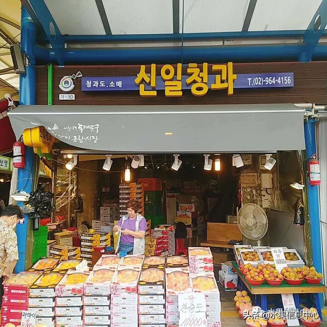 韩国水果批发市场进货渠道,韩国首尔最大的水果批发市场