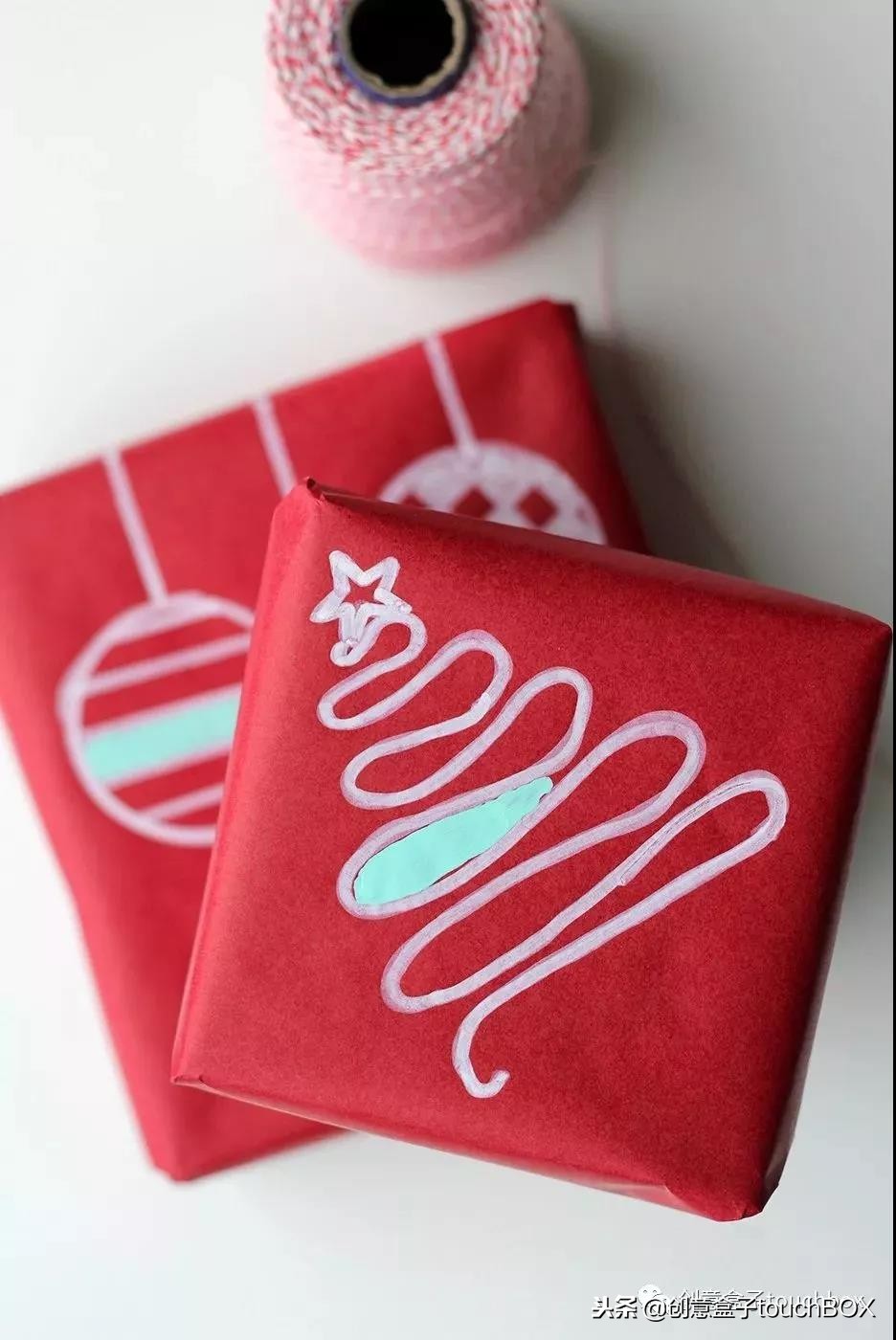 包装礼物的方法大礼盒,各种节日礼物盒卡纸