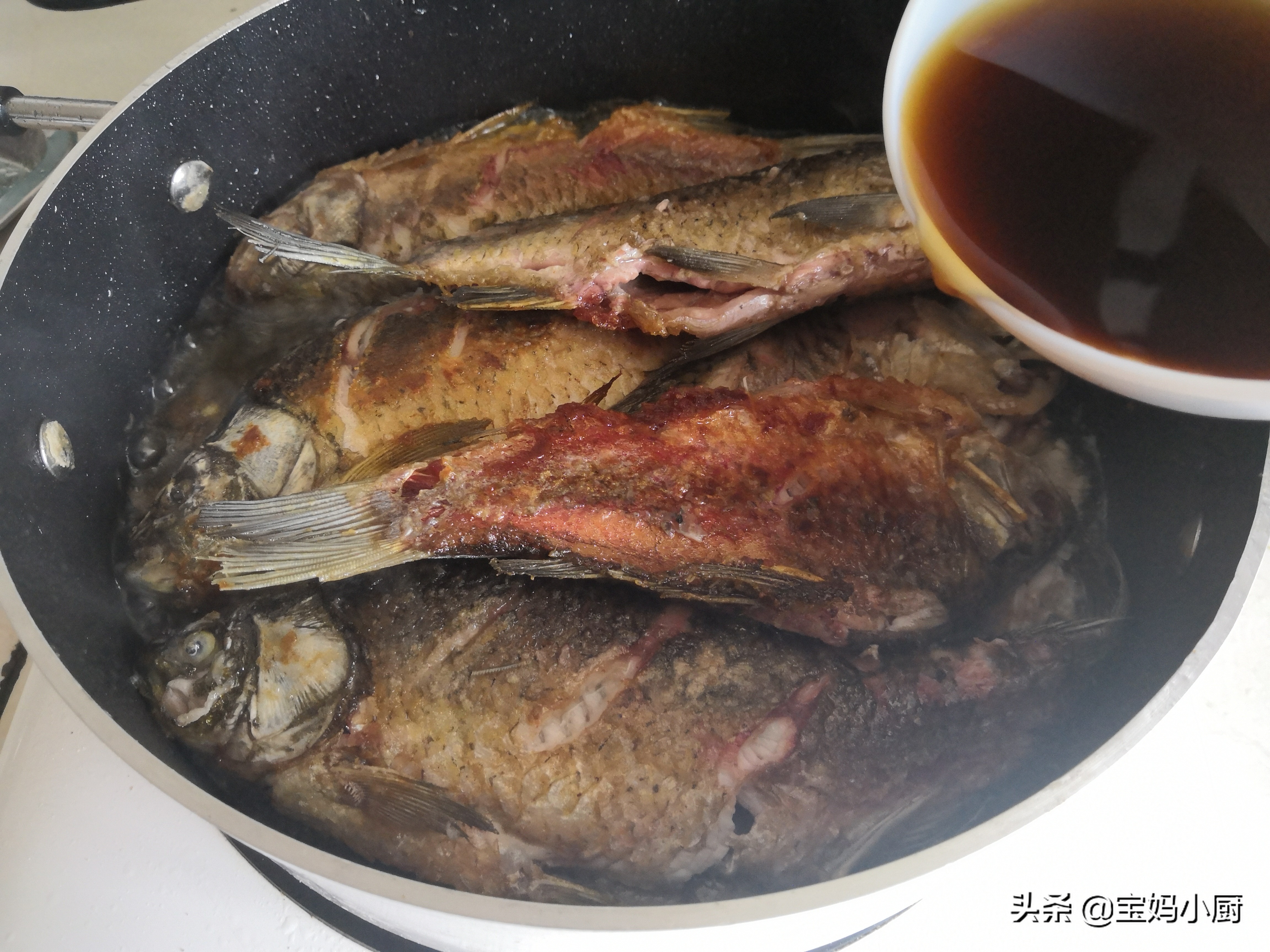 自己动手做的烧鱼真香,家常烧鱼方法