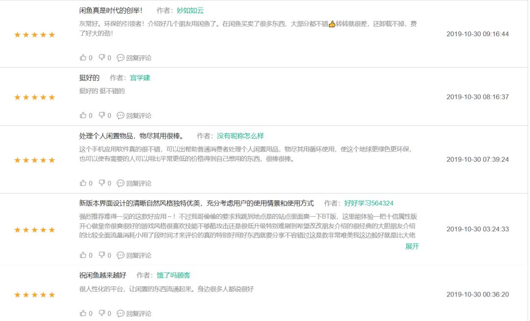每天深度体验一款app,有没有类似闲鱼的二手交易平台