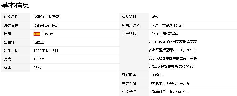 深度分析▎大连人中超之路，战术大师贝尼特斯重启4231阵型