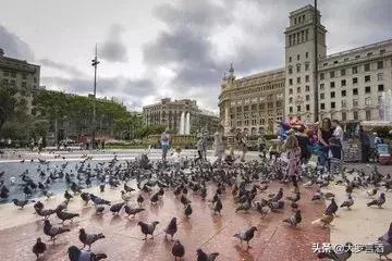 加泰罗尼亚去巴塞罗那,加泰罗尼亚广场巴塞罗那