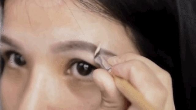 断眉怎么画眉好看,断眉怎么修图