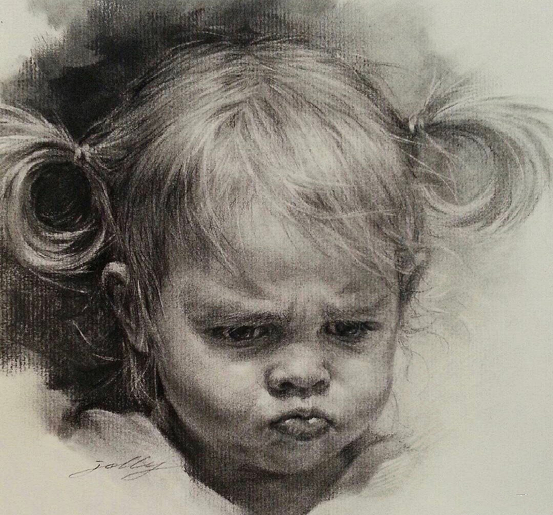 动物世界手绘画,写实素描动物插画教程