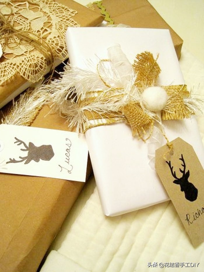 好看的长条方形礼物怎么包装,手工diy礼物包包自己做