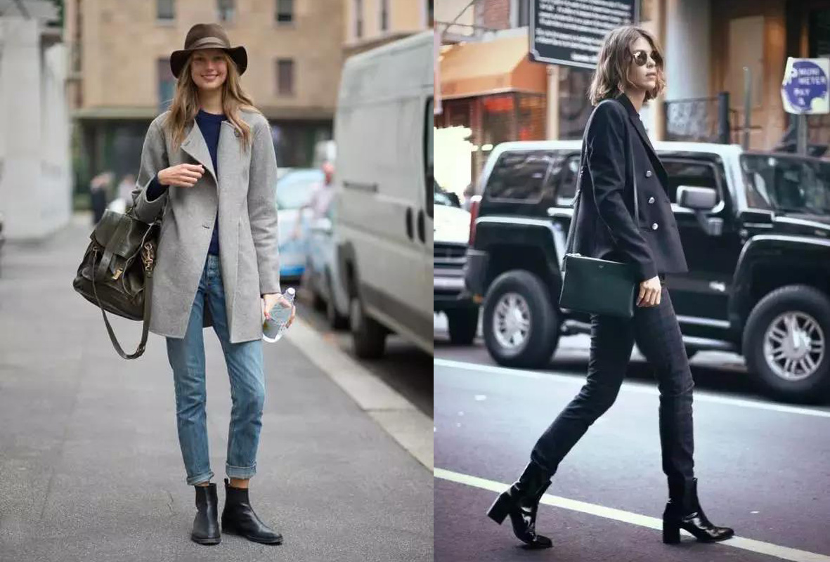 切尔西靴怎么穿才不像基本款,粗短腿挑选切尔西靴